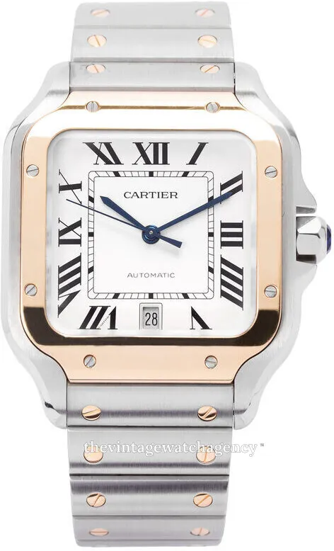 Cartier Santos W2SA0006 Stainless steel White