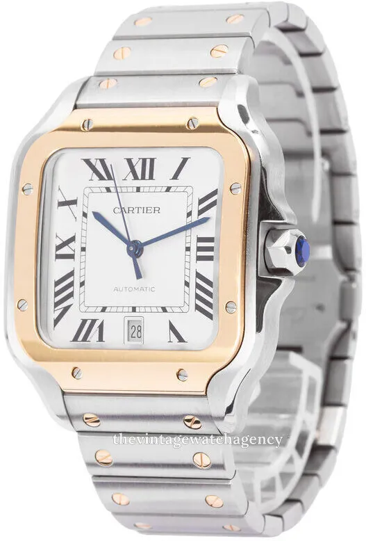 Cartier Santos W2SA0006 Stainless steel White 1