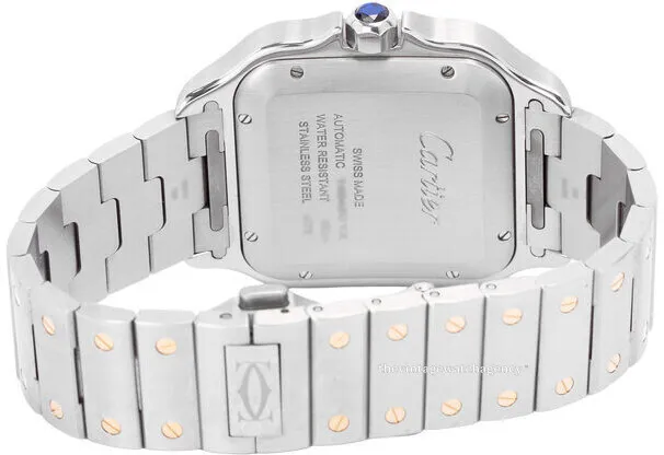 Cartier Santos W2SA0006 Stainless steel White 2