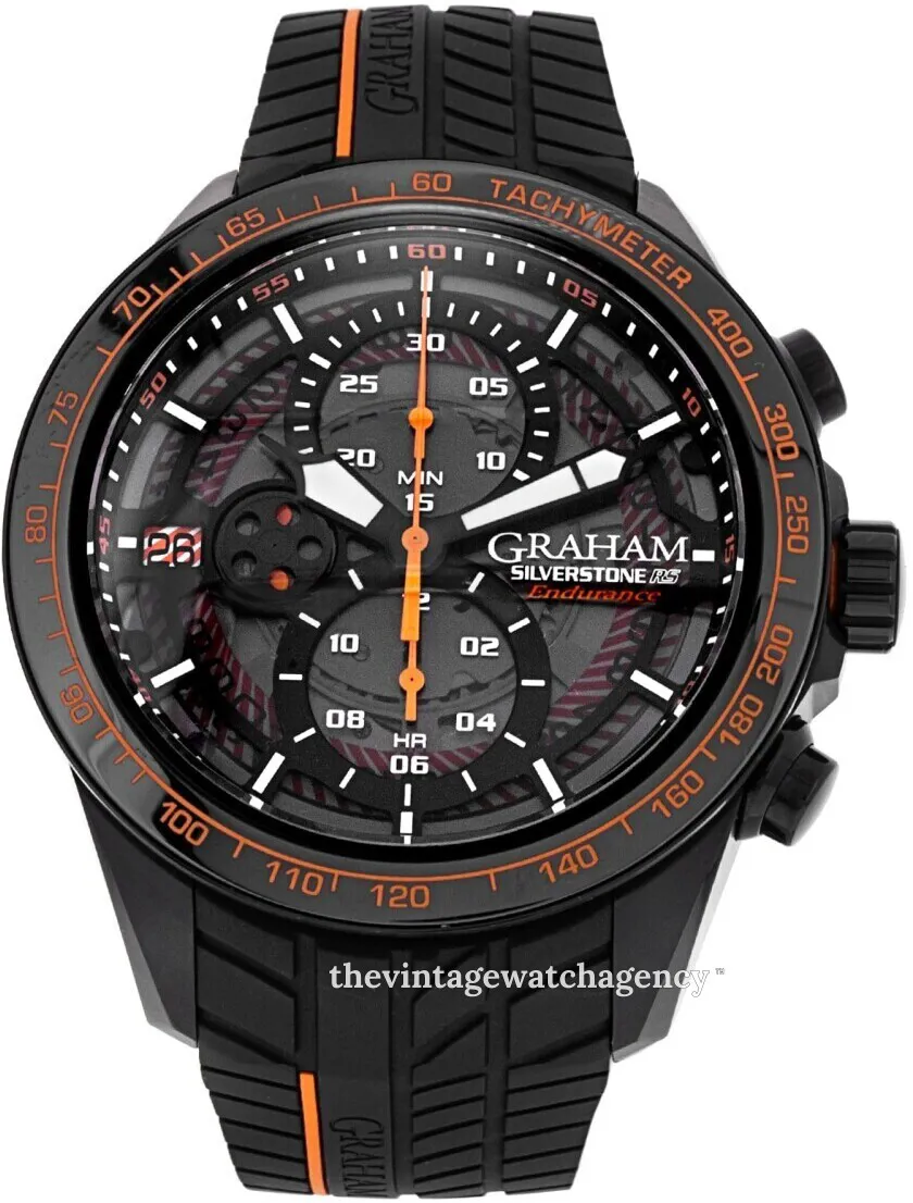 Graham Silverstone 2STCB.B04A 46mm Stainless steel Black