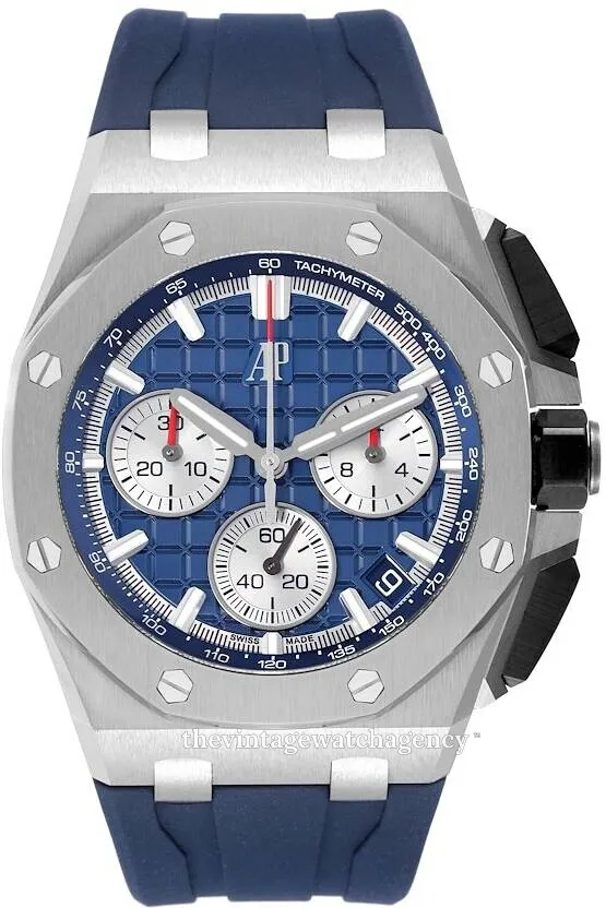 Audemars Piguet Royal Oak Offshore 26420TI.OO.A027CA.01 43mm Brushed/polished titanium Blue