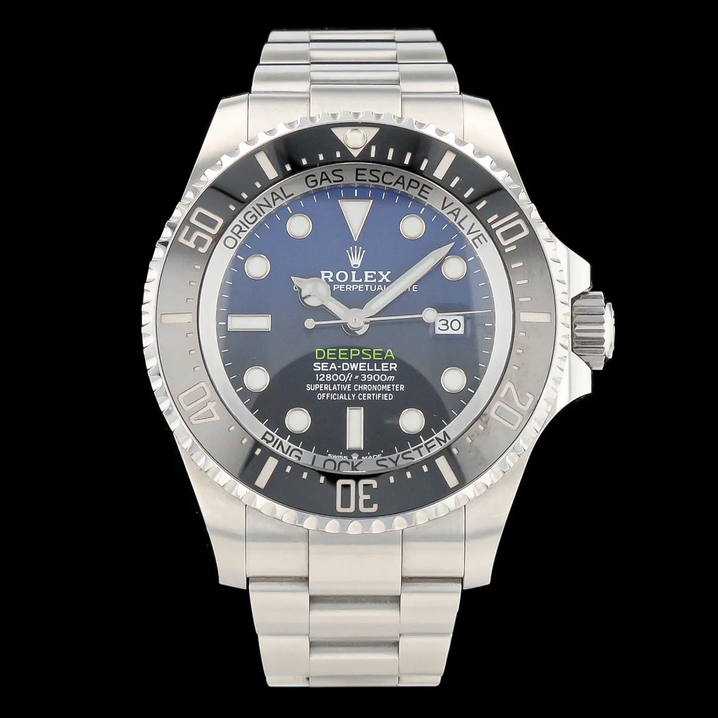 Rolex Sea-Dweller Deepsea 126660 44mm Stainless steel Blue