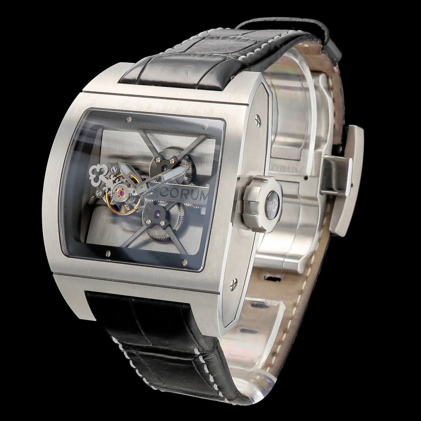 Corum Bridge Tourbillon 05.0062 41.5mm Titanium 1