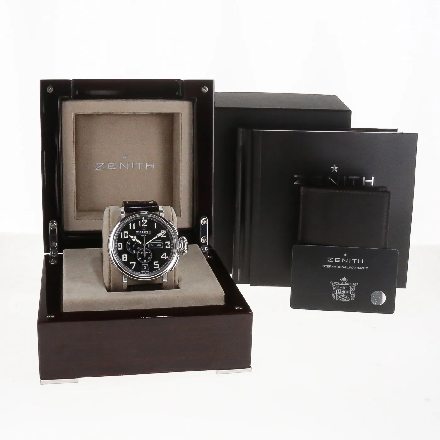 Zenith Pilot 03.2430.4054/21.C721 48mm Stainless steel Black 4