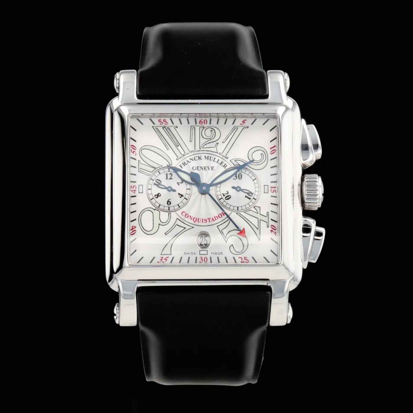 Franck Muller Conquistador Cortez 10000 H CC 41mm Stainless steel Silver