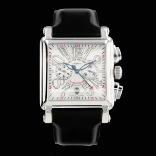 Franck Muller Conquistador 10000 H CC 41mm Stainless steel Silver