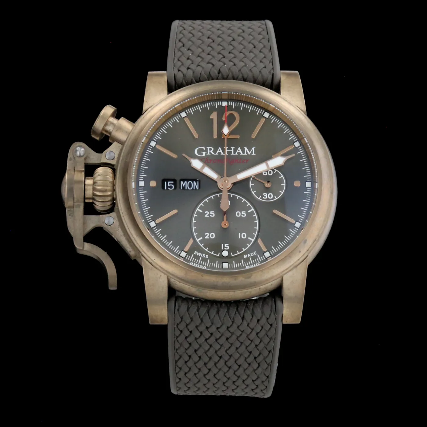 Graham Chronofighter 2CVAK.G02A 44mm Bronze Green