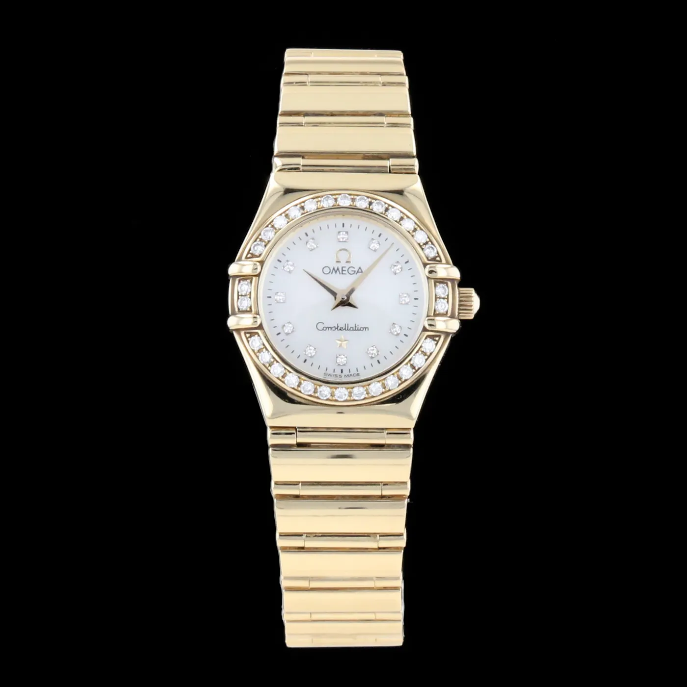 Omega Constellation Ladies 1164.79.00 22.5mm Yellow gold