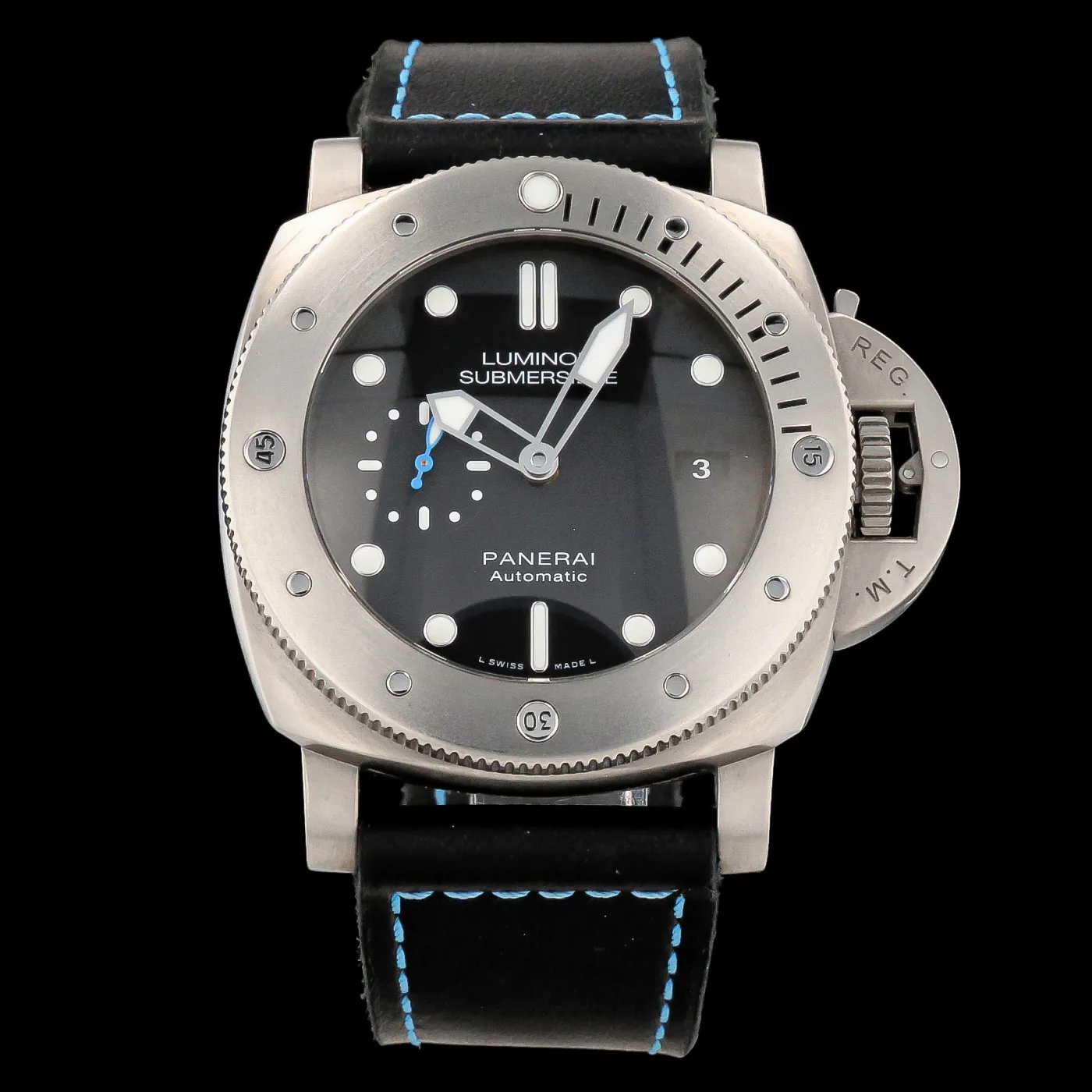 Panerai Submersible PAM 01305 47mm Titanium Black