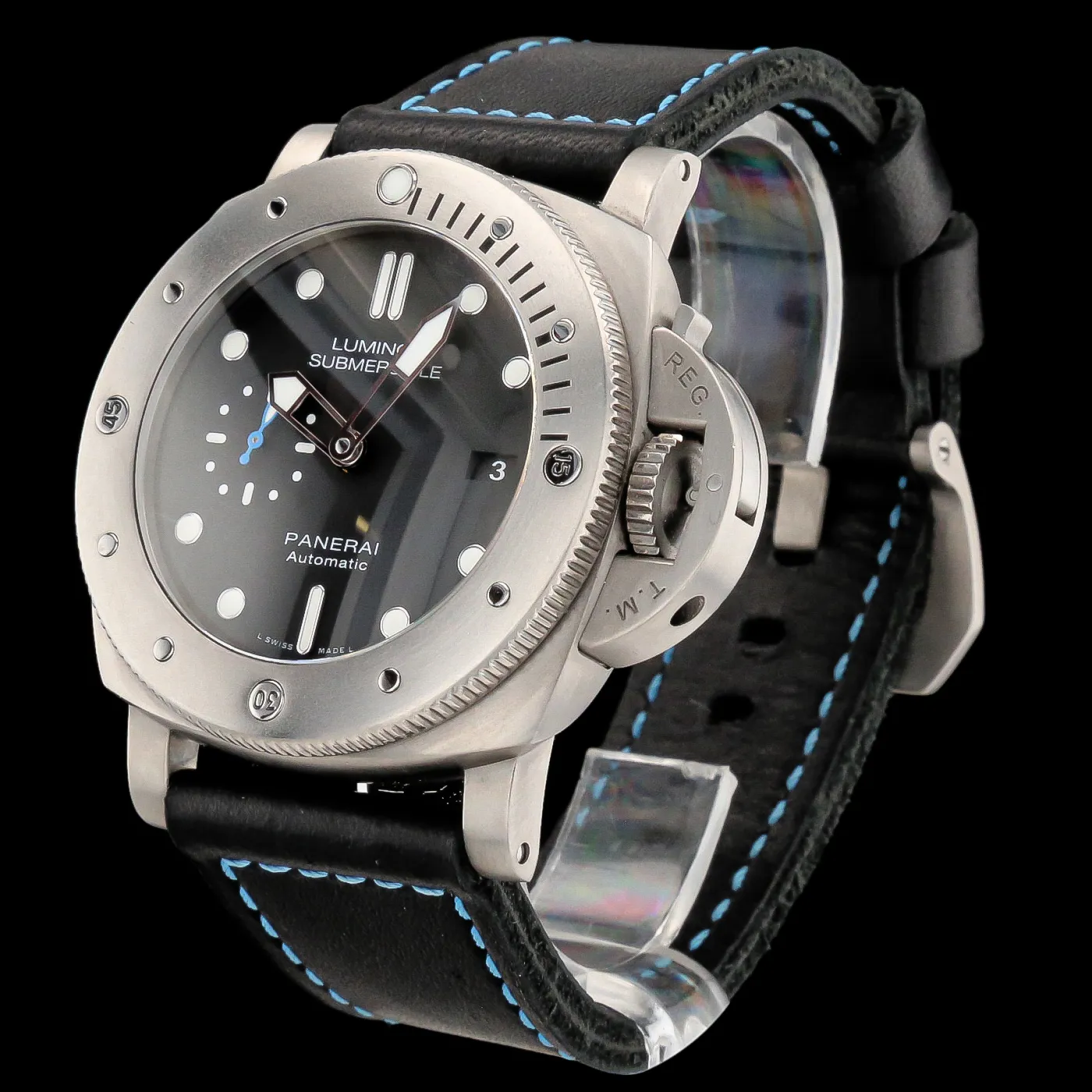 Panerai Submersible PAM 01305 47mm Titanium Black 1