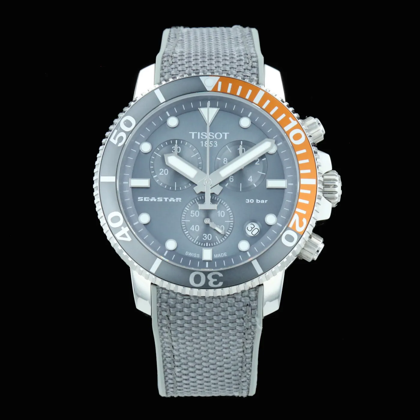 Tissot Seastar 1000 T120.917.17.081.01 45.5mm Stainless steel Gray