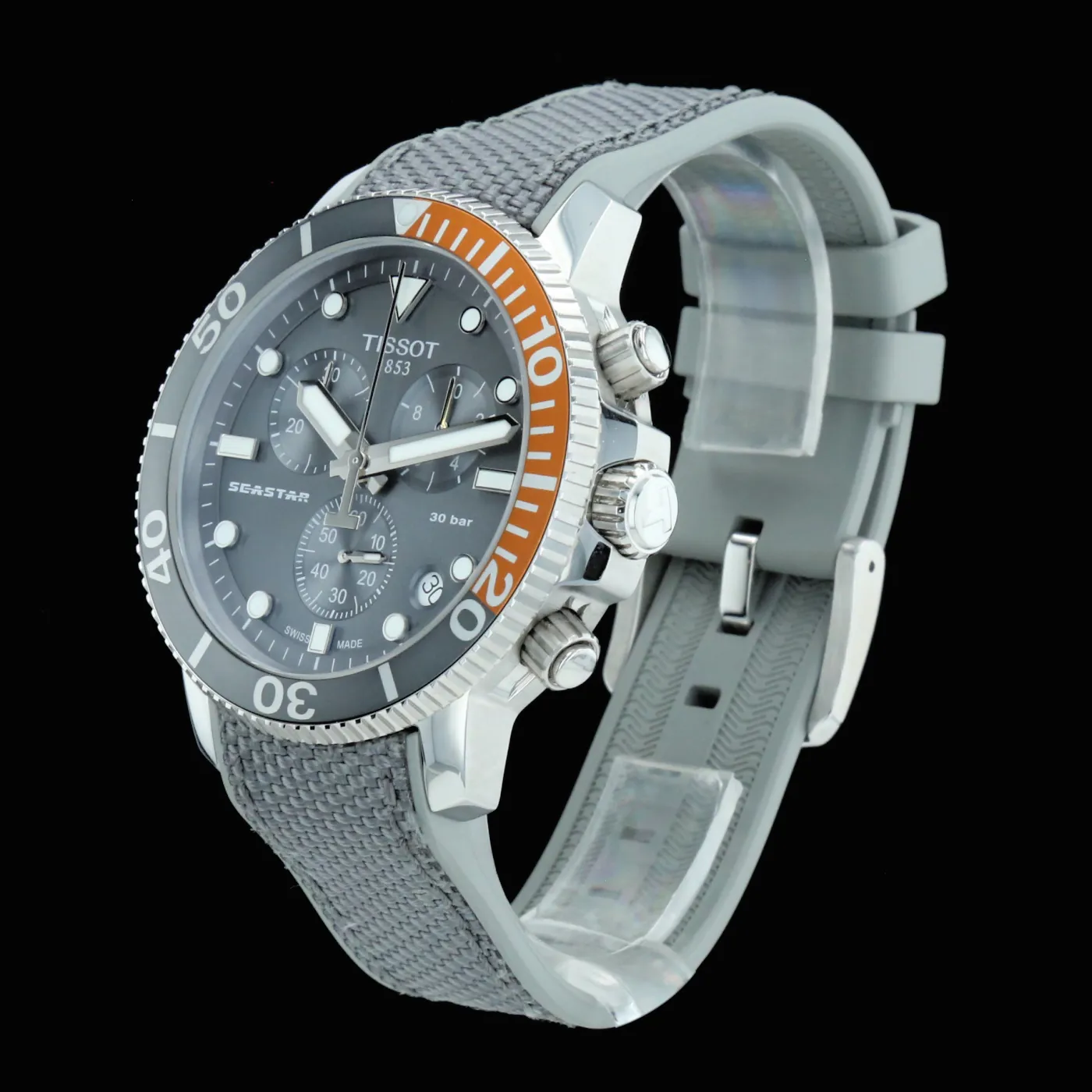 Tissot Seastar 1000 T120.917.17.081.01 45.5mm Stainless steel Gray 1