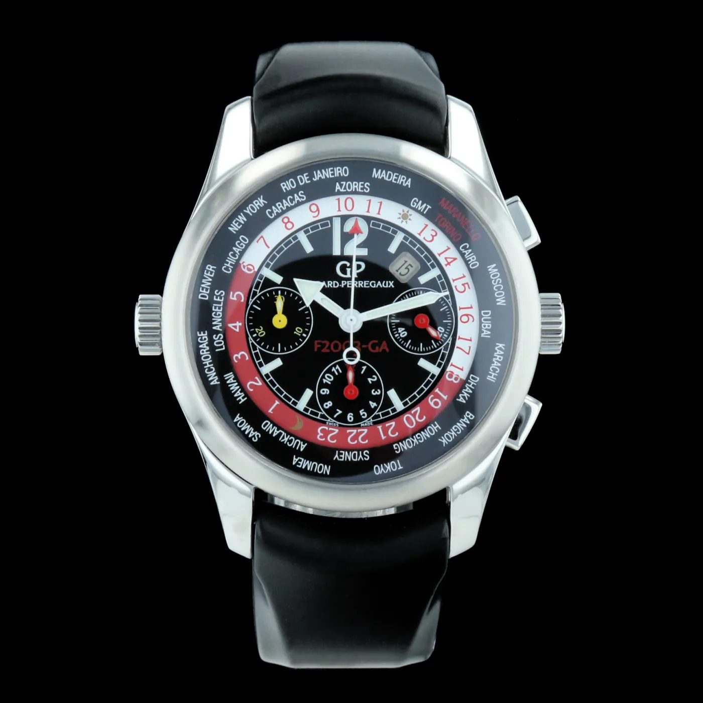 Girard-Perregaux Ferrari 49800.0.11.6146B 43mm Stainless steel Black