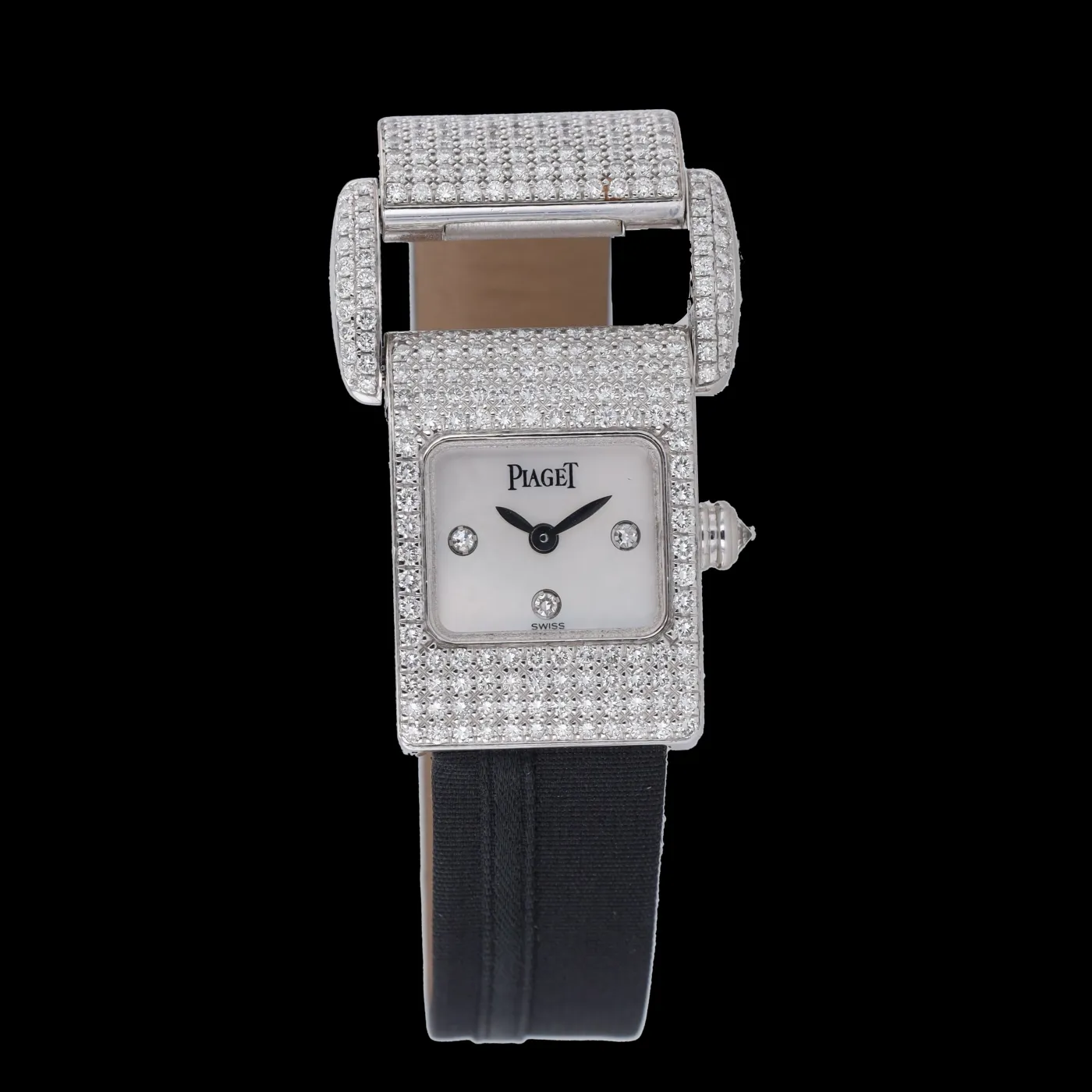 Piaget Protocole 5225 17mm White gold Gold