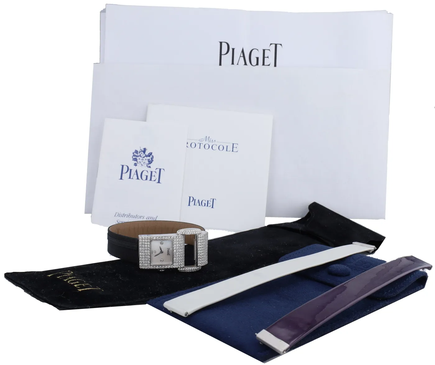 Piaget Protocole 5225 17mm White gold Gold 3