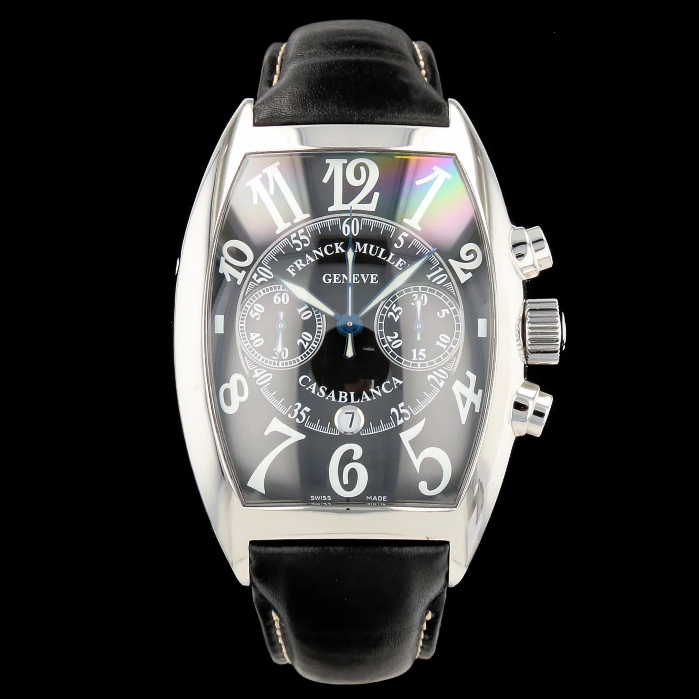 Franck Muller Casablanca 9880 C CC DT 43.3mm Stainless steel Black