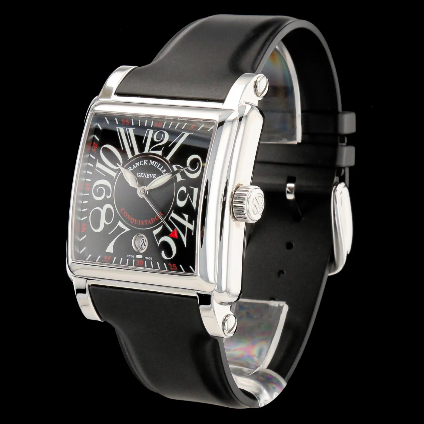 Franck Muller Conquistador Cortez 10000 H SC 41mm Stainless steel Black 1