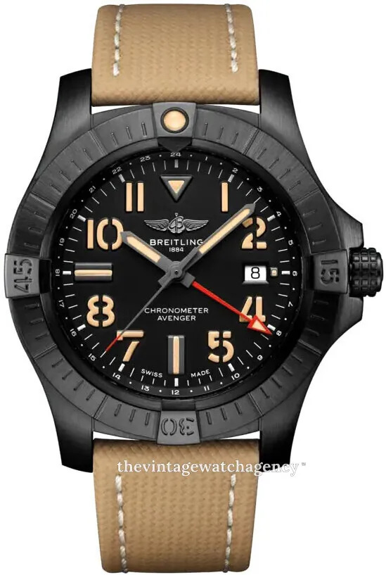 Breitling Avenger V32395101B1X1 45mm Black titanium Black