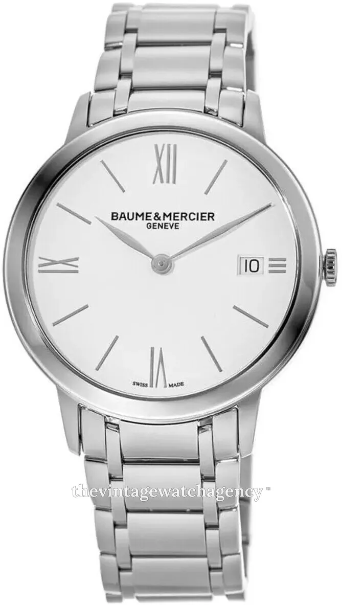 Baume & Mercier Classima M0A10356 36.5mm Stainless steel White