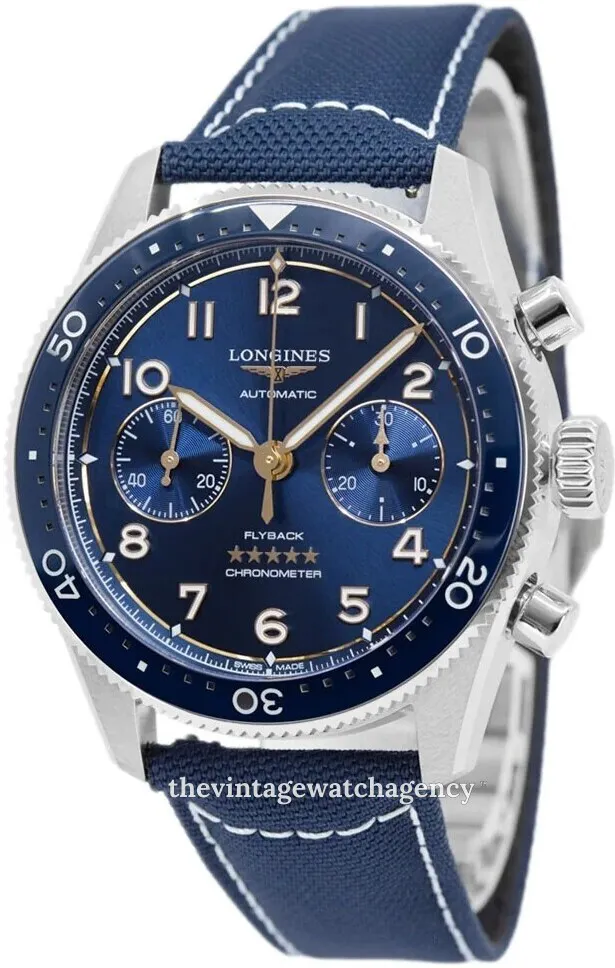 Longines Spirit L38214932 42mm Stainless steel Blue 2