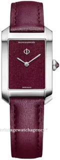 Baume & Mercier Hampton M0A10673 Stainless steel Red