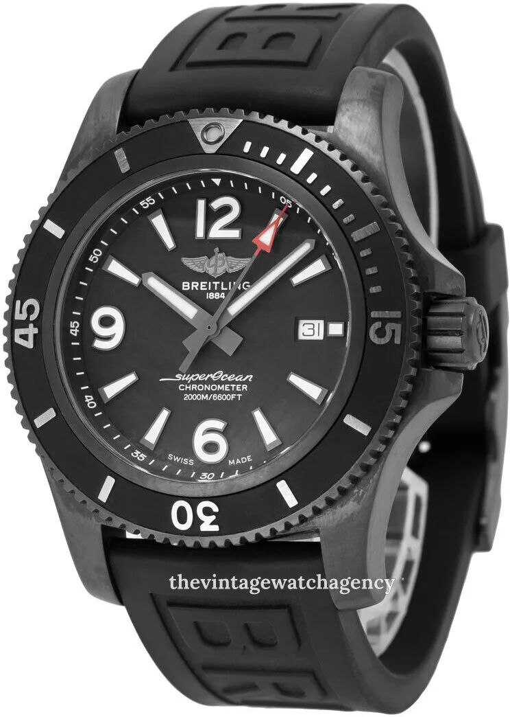 Breitling Superocean M17368B71B1S1 46mm Stainless steel Black 1