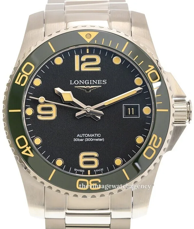 Longines HydroConquest L37814056 41mm Stainless steel Black 2