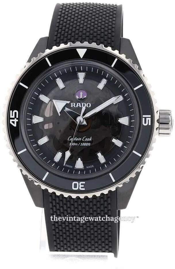 Rado Captain Cook R32127156 43mm Ceramic Black