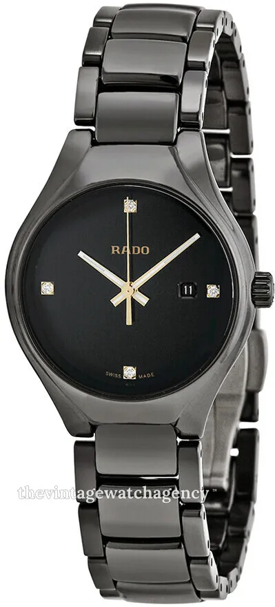 Rado True R27059712 30mm Ceramic Black