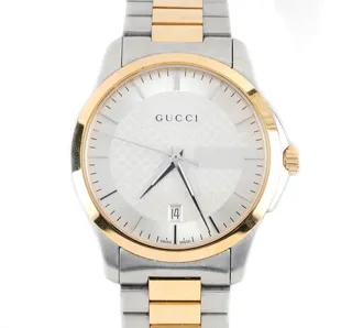 Gucci 126.4 Two-tone steel Silver