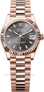 Rolex Datejust 31 278275-0027 Rose gold Gray