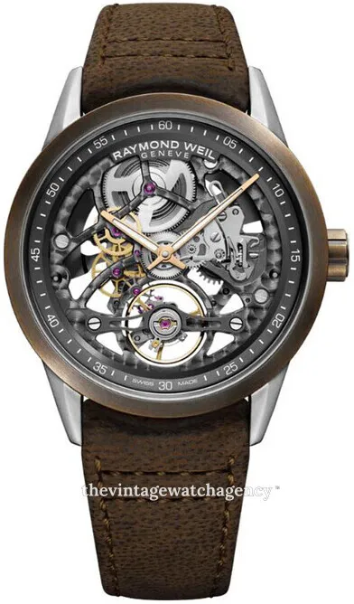 Raymond Weil Freelancer 2785-SBC-60000 42mm Stainless steel Skeletonized