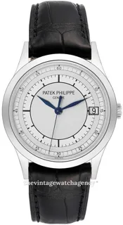 Patek Philippe Calatrava 5296G-001 White gold Silver