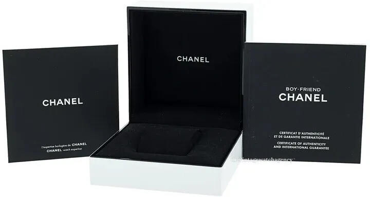 Chanel Boy-Friend H4877 Stainless steel Black 1