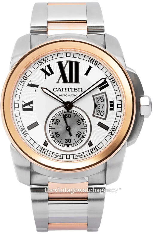 Cartier Calibre de Cartier W7100036 42mm Stainless steel Silver