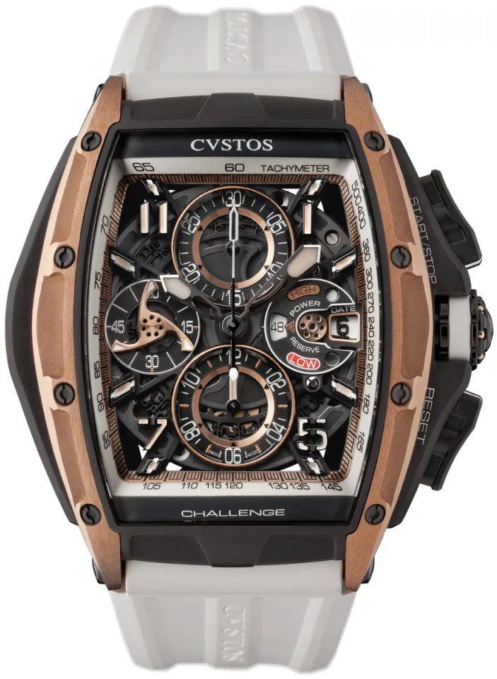 Cvstos Challenge III B00107.4172003 53.5mm Rose gold and Titanium Golden