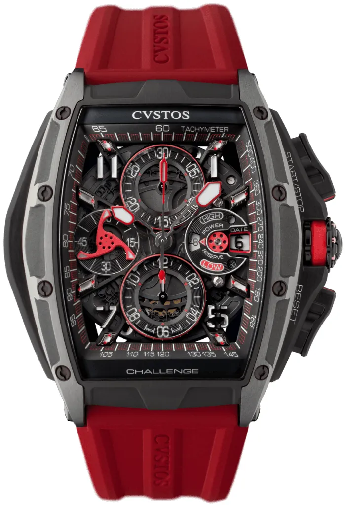 Cvstos Challenge B00107.4572001 59mm Titanium Skeletonized