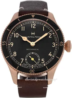 Hamilton Khaki Aviation H76709530 Bronze and Titanium Black