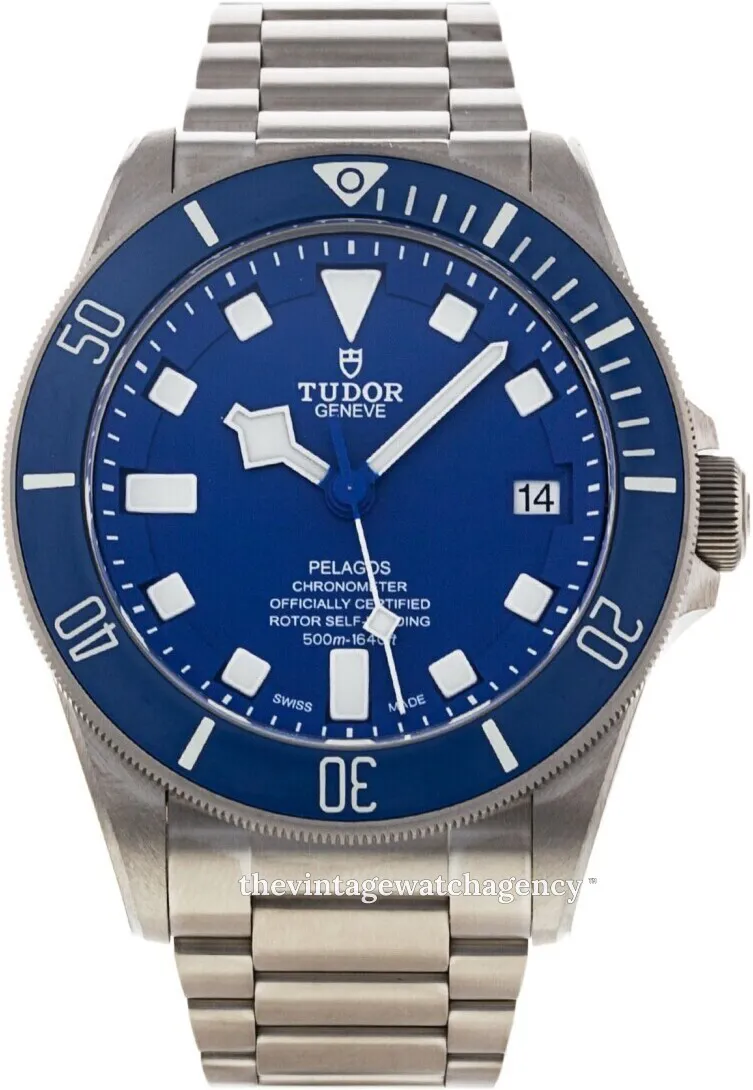 Tudor Pelagos M25600TB-0001 42mm Titanium and Stainless steel Blue