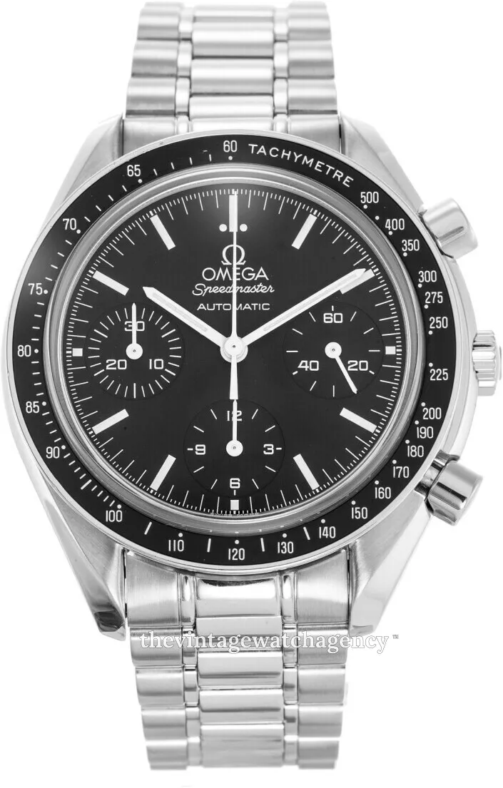 Omega Speedmaster Reduced 3539.50.00 39mm Stainless steel Black