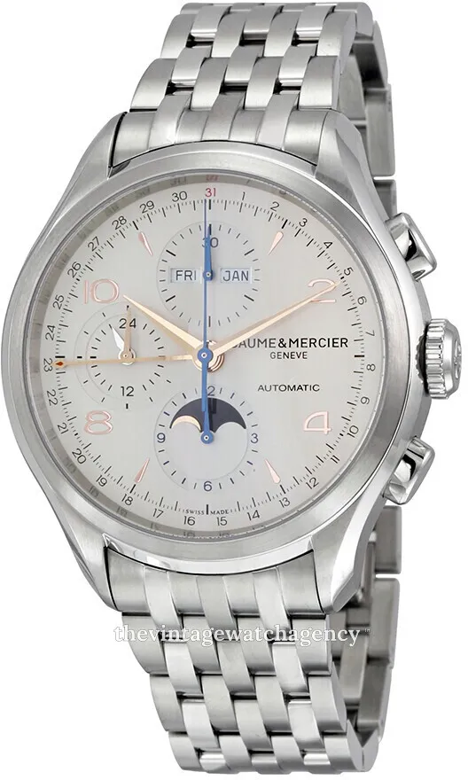 Baume & Mercier Clifton MOA10279 43mm Stainless steel Silver