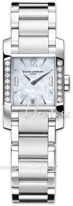 Baume & Mercier Diamant MOA8569 0mm Stainless steel White