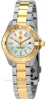 TAG Heuer Aquaracer WBD1420.BB0321 Stainless steel Silver Mother of pearl