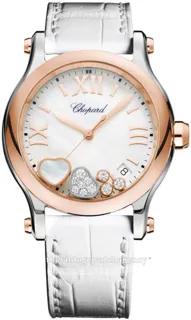 Chopard Happy Sport 278582-6009 Stainless steel White diamond set