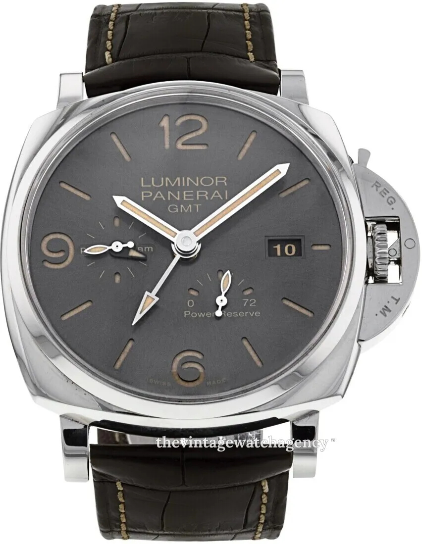 Panerai Luminor Due PAM 00944 45mm Stainless steel Gray