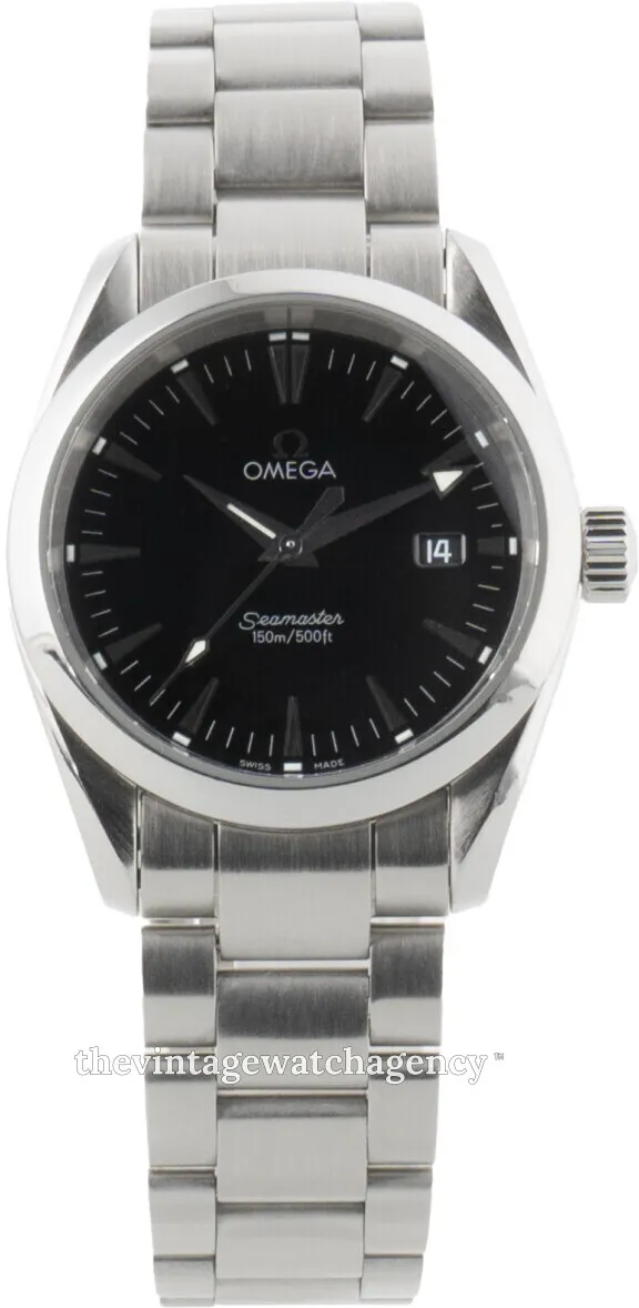 Omega Aqua Terra 2518.50.00 36mm Stainless steel Black