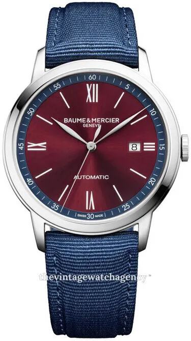 Baume & Mercier Classima MOA10694 42mm Stainless steel Red