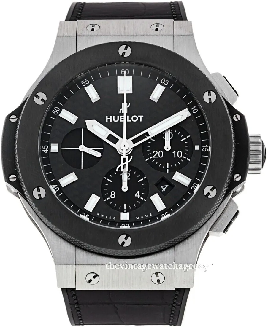 Hublot Big Bang 301.SM.1770.RX 44.5mm Stainless steel Black