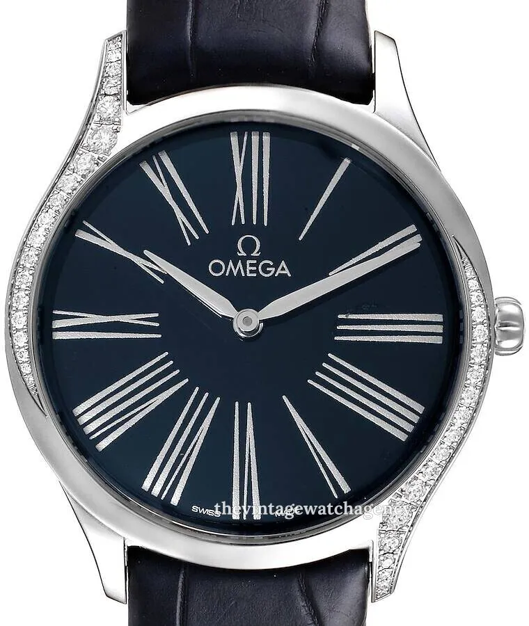 Omega De Ville 428.18.36.60.03.001 36mm Stainless steel Blue 1