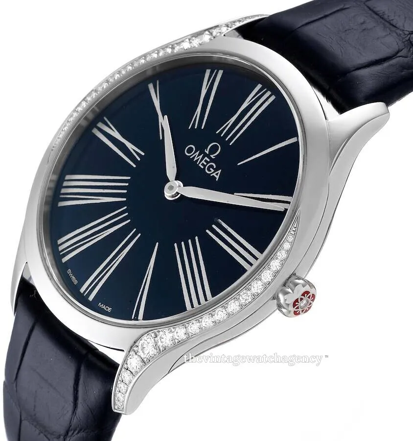 Omega De Ville 428.18.36.60.03.001 36mm Stainless steel Blue 2